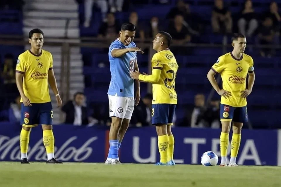 No se hacen daño América y Cruz Azul en la Ida